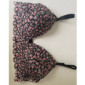 Lace Floral Bra